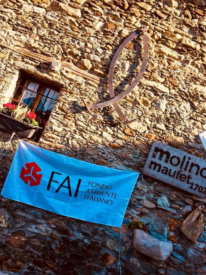 La Volta - Lake Como Heritage Home In Molino Maufet Watermill - Patio On The Garden Colico Exterior photo