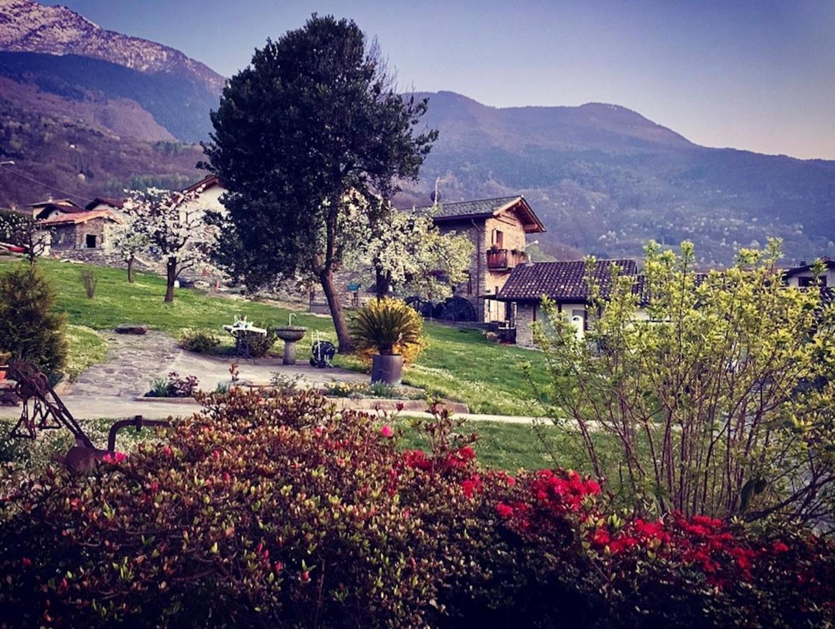 La Volta - Lake Como Heritage Home In Molino Maufet Watermill - Patio On The Garden Colico Exterior photo